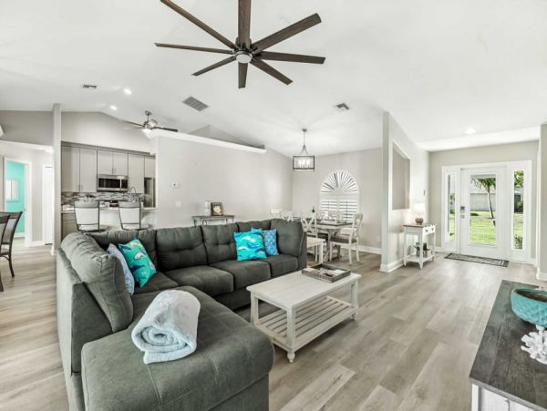 Water Front 3 Bedroom Home in Cape Coral