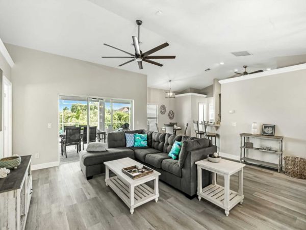 Water Front 3 Bedroom Home in Cape Coral