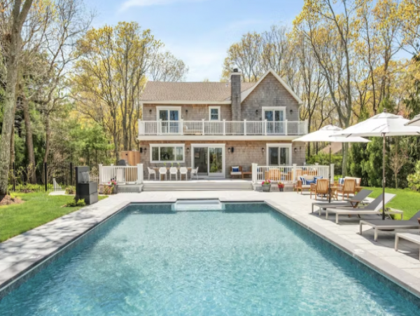 East Hamptons Luxury Six Bedroom Estate Home Pool