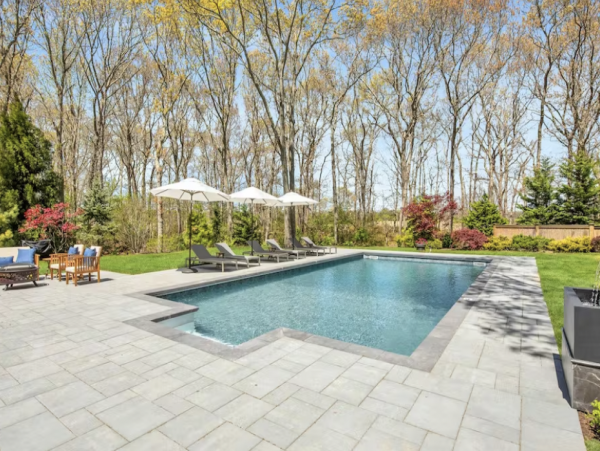 East Hamptons Luxury Six Bedroom Estate Home Pool
