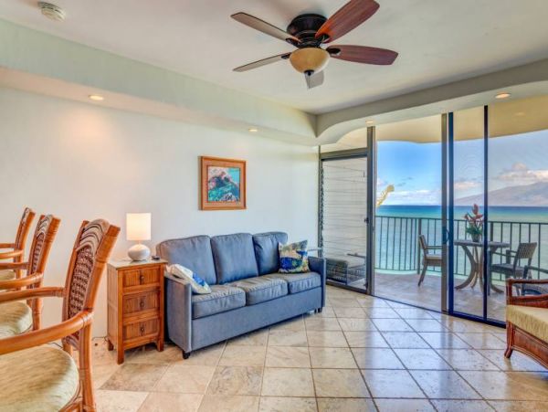Ocean Views Kahana Vacation Condo One Bedroom