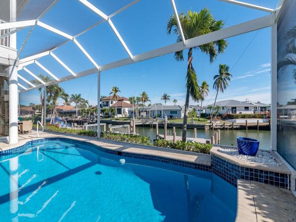 Marco Island Vacation Pool Home Four Bedroom