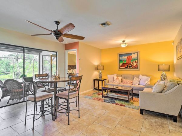 North Fort Myers Vacation Home Three Bedroom with Pool