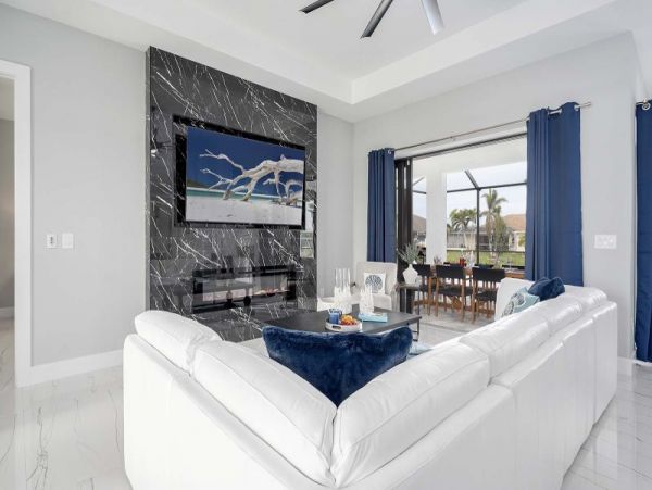 Cape Coral Vacation Pool Home Three Bedroom