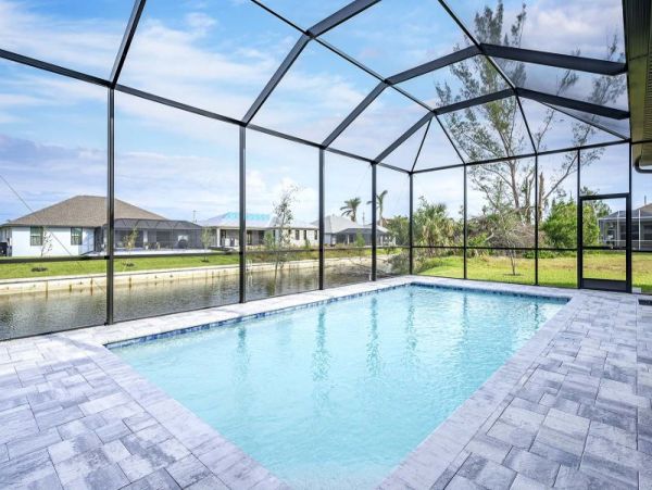 Cape Coral Vacation Pool Home Three Bedroom
