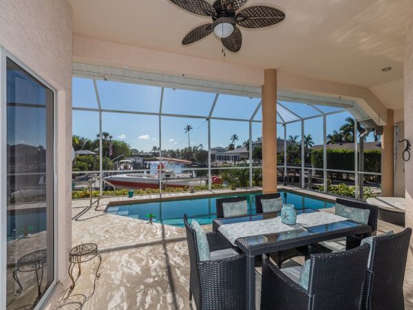 Canalfront Vacation Home in Marco Island with Pool & Dock