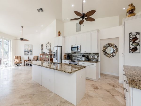 Three Bedroom Vacation Home in Marco Island Golf Course View