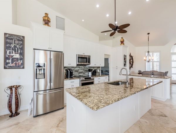 Three Bedroom Vacation Home in Marco Island Golf Course View
