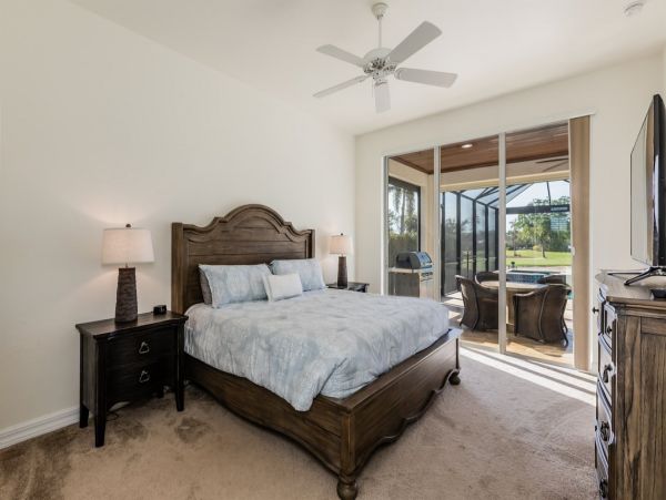 Three Bedroom Vacation Home in Marco Island Golf Course View