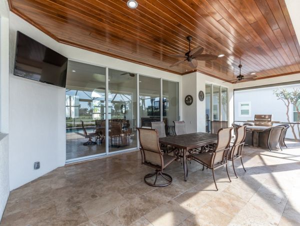 Three Bedroom Vacation Home in Marco Island Golf Course View