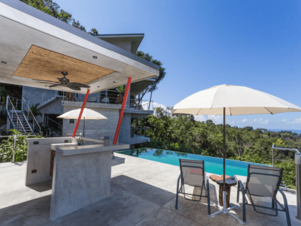 Manuel Antonio Vacation Home Four Bedroom Ocean Views