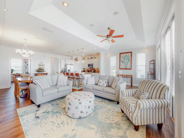 Beach View Dog Friendly Home with Pool in St. George Island