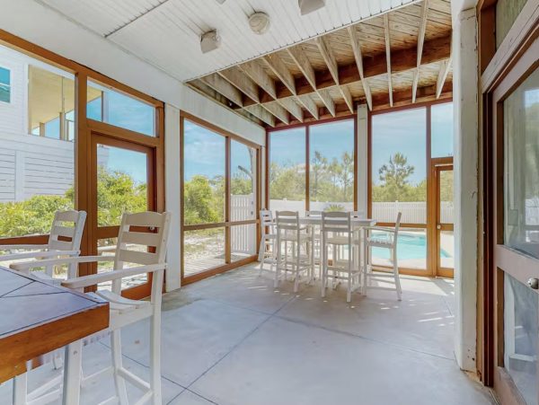 Beach View Dog Friendly Home with Pool in St. George Island