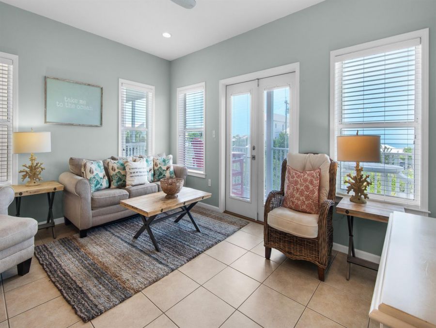 Gulf View Four Bedroom Vacation Home in Seacrest Beach