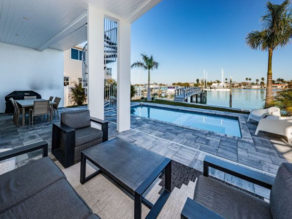 Treasure Island Vacation Luxury Pool Home Four Bedroom Bay Views