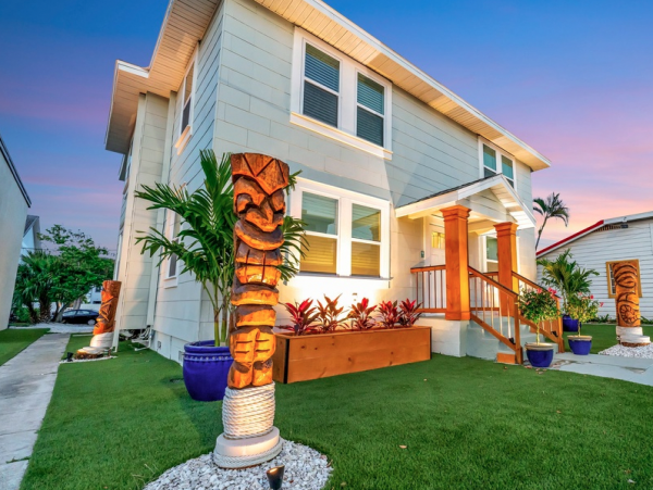 Treasure Island Walk to Beach Four Bedroom Vacation Rental