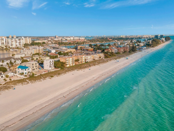 Treasure Island Walk to Beach Four Bedroom Vacation Rental