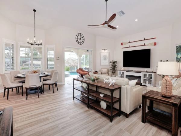Beautiful Cape Coral Home with 3 Bedrooms Sleeps 6