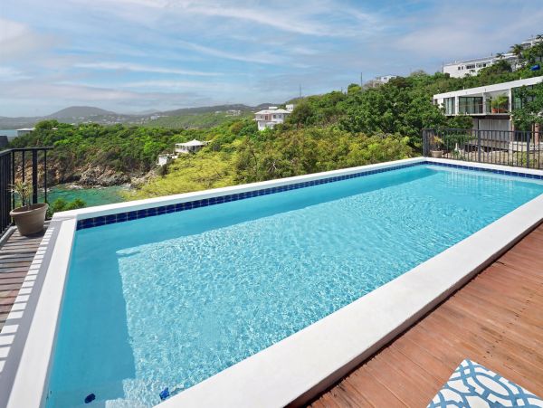 Oceanfront St. Thomas Vacation Home Three Bedroom