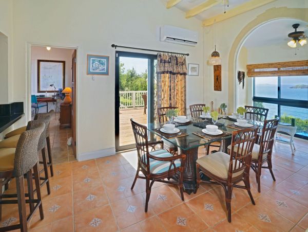 Oceanfront St. Thomas Vacation Home Three Bedroom