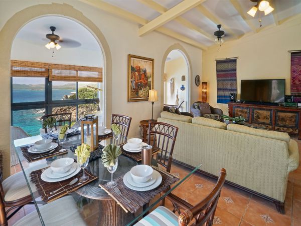 Oceanfront St. Thomas Vacation Home Three Bedroom