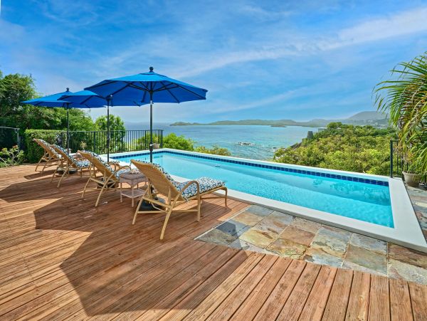 Oceanfront St. Thomas Vacation Home Three Bedroom