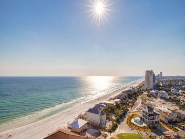 Miramar Beach Gulf Front Penthouse Rental Luxury 3-Bedroom Condo