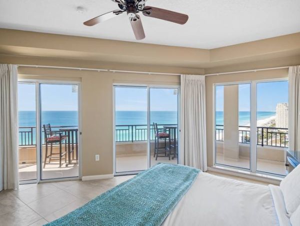 Miramar Beach Gulf Front Penthouse Rental Luxury 3-Bedroom Condo