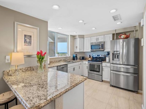 Miramar Beach Gulf Front Penthouse Rental Luxury 3-Bedroom Condo