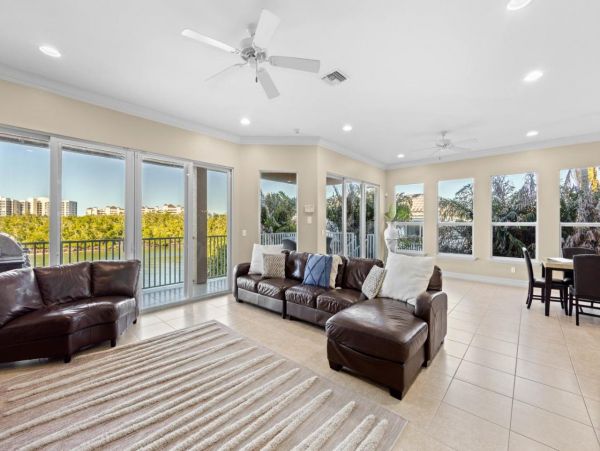 Waterfront Home with 3 Bedrooms, Pool & Dock