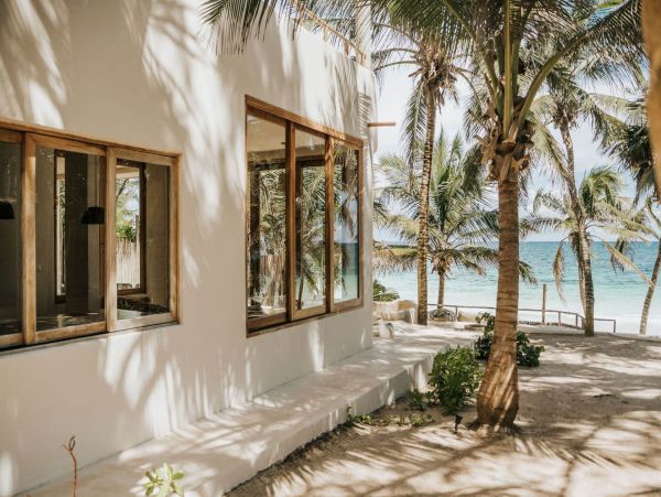 Luxury Tulum Beachfront Villa with Private Seaside Pool - South Tulum Vacation Rental - additional view, photo 4