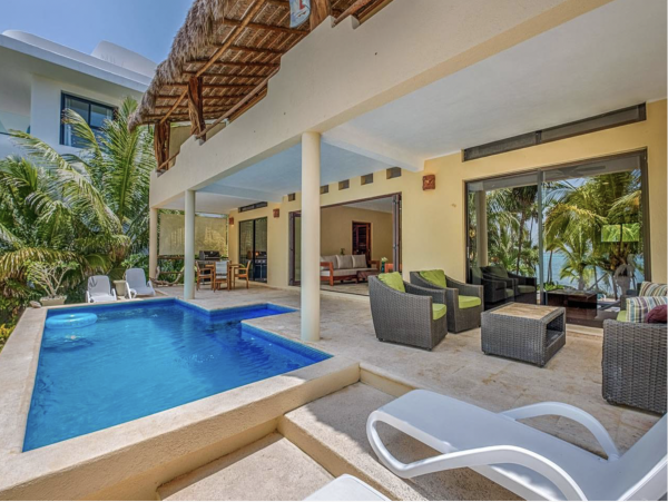 Tulum Luxury 4 Bedroom Vacation Pool Villa Sleeps 10