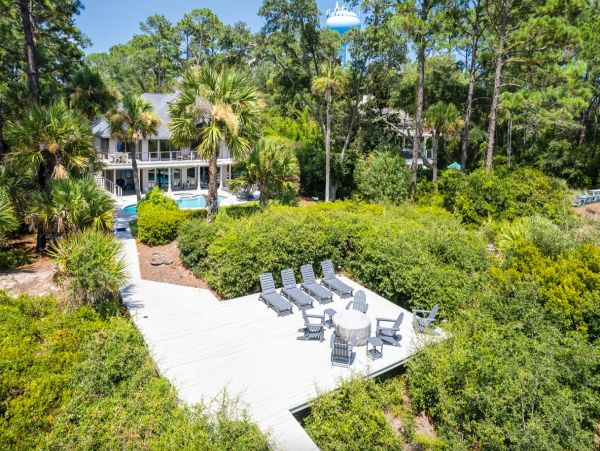 South Carolina Oceanfront Luxury Vacation Rental - 9-Bedroom Hilton Head Estate with Pool & Spa