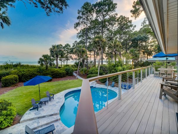 South Carolina Oceanfront Luxury Vacation Rental - 9-Bedroom Hilton Head Estate with Pool & Spa