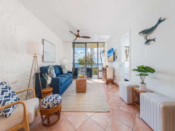 Kihei Ocean View Two Bedroom Vacation Condo