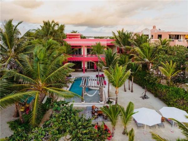 Oceanfront Tulum Luxury Vacation Home Four Bedroom
