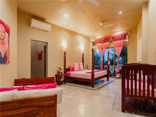 Oceanfront Tulum Luxury Vacation Home Four Bedroom