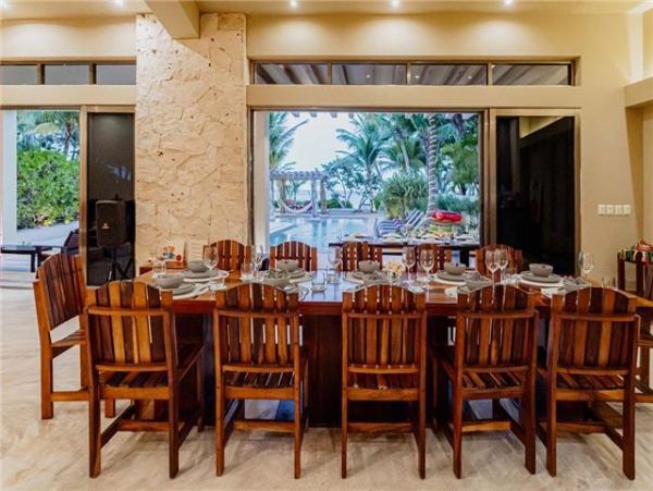 Oceanfront Tulum Luxury Vacation Home Four Bedroom