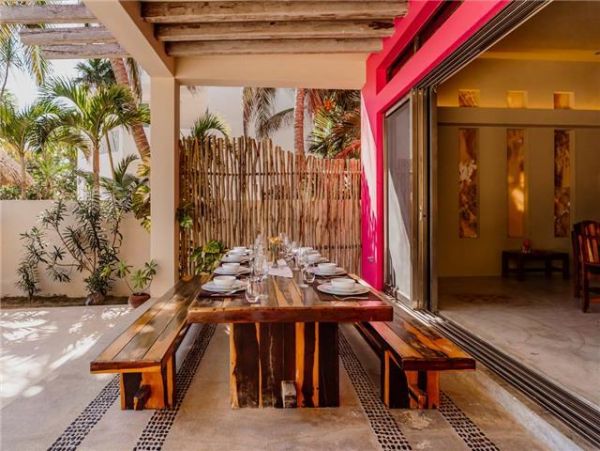 Oceanfront Tulum Luxury Vacation Home Four Bedroom