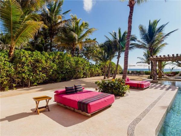 Oceanfront Tulum Luxury Vacation Home Four Bedroom