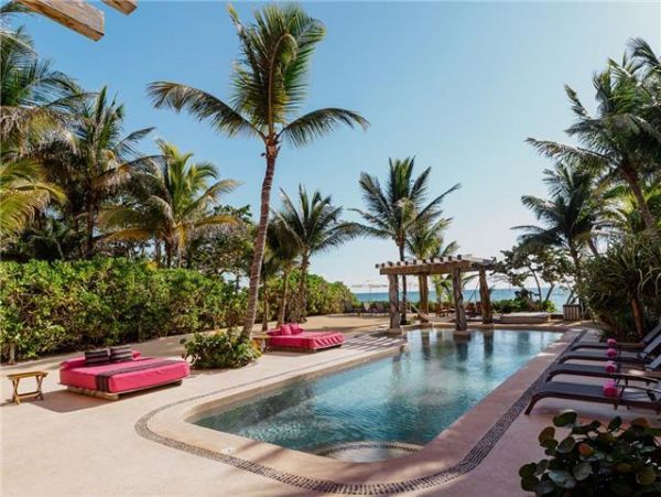 Oceanfront Tulum Luxury Vacation Home Four Bedroom