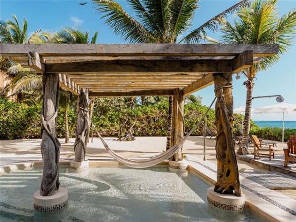 Oceanfront Tulum Luxury Vacation Home Four Bedroom