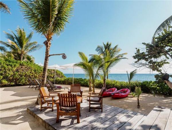 Oceanfront Tulum Luxury Vacation Home Four Bedroom