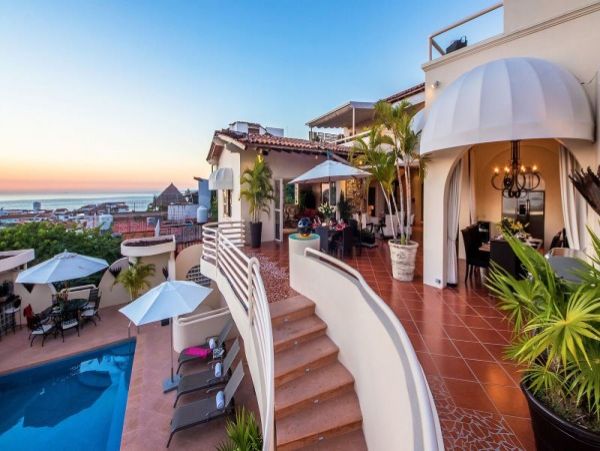 Puerto Vallarta Vacation Pool Home Plus Guest House
