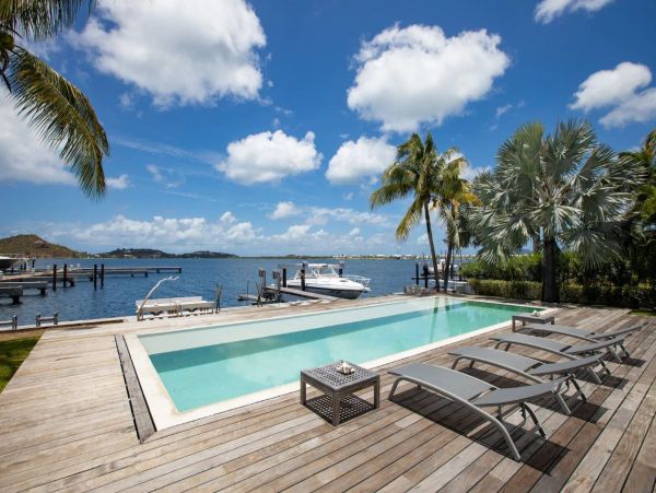 Bay Views Saint Martin Luxury Vacation Pool Villa Sleeps 10