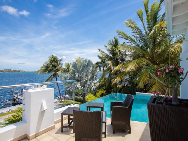 Bay Views Saint Martin Luxury Vacation Pool Villa Sleeps 10