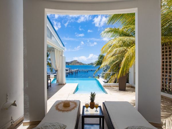 Bay Views Saint Martin Luxury Vacation Pool Villa Sleeps 10