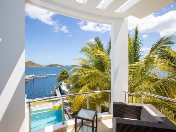 Bay Views Saint Martin Luxury Vacation Pool Villa Sleeps 10
