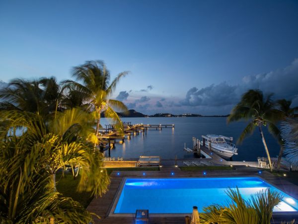 Bay Views Saint Martin Luxury Vacation Pool Villa Sleeps 10