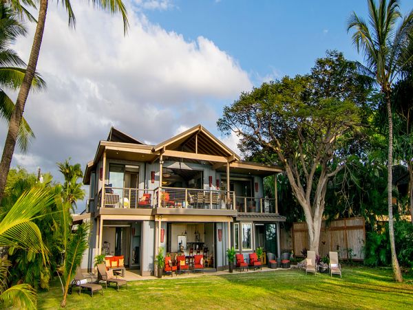 Luxury Beach Estate Maui Main House Guest Residence